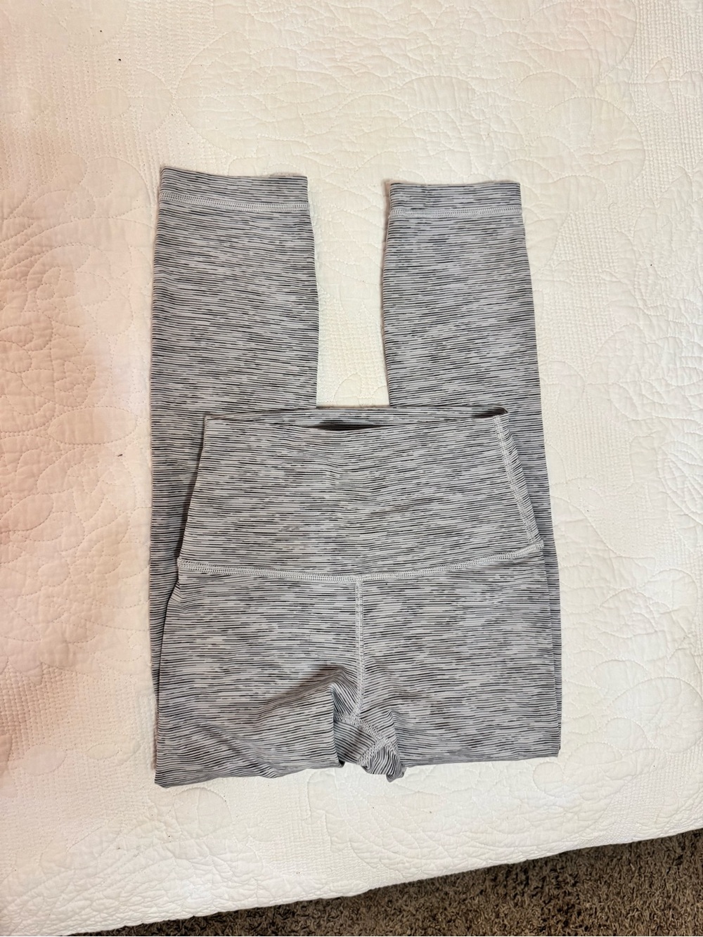Grey Lululemon capris